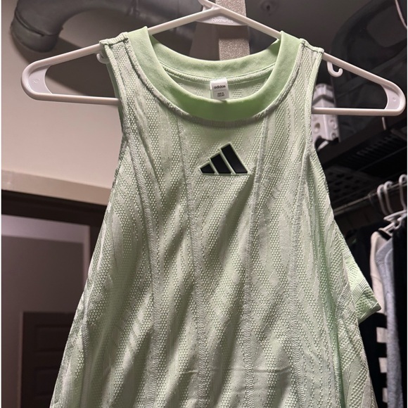 Adidas Tennis Dress - Airchill Pro Dress Semi Green - Picture 4 of 4